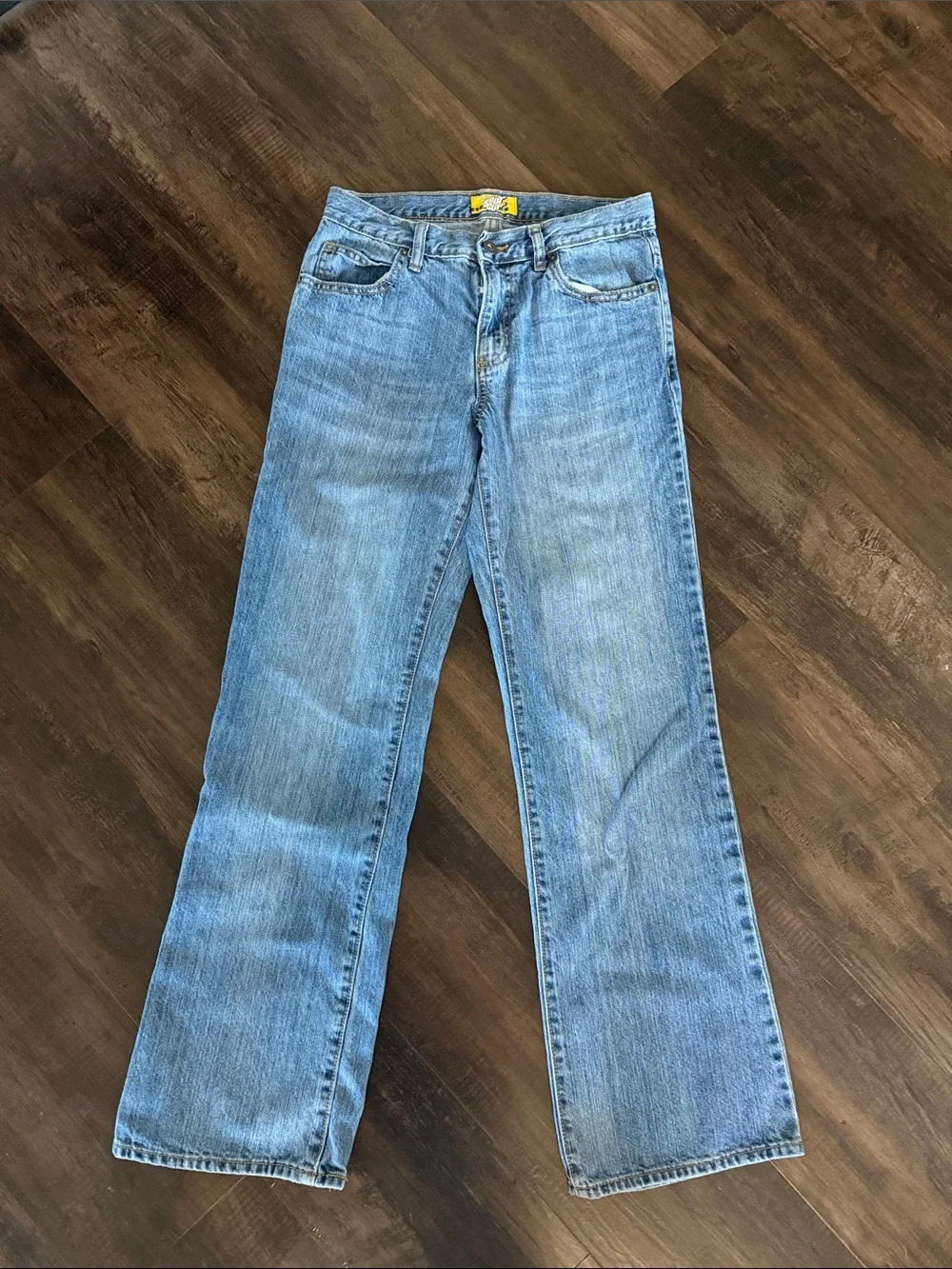 Old Navy Light Wash Wide-Leg Kids Jeans